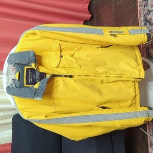 Abercrombie & Fitch Yellow Puffer Jacket